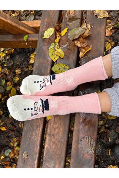 Aslan ŞARDONLU HAVLU KIŞLIK KARDAN ADAM KADIN ÇORAP