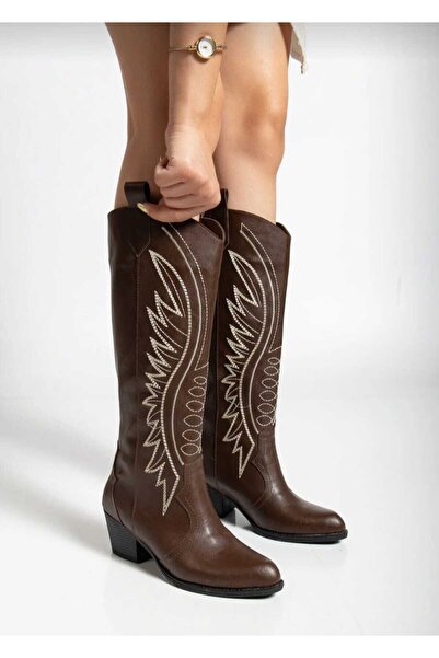 BYBERO KADIN UZUN KOVBOY ÇİZME BOT