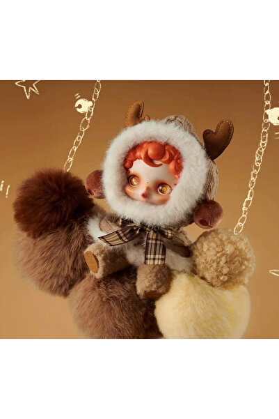 Wisevelya سلسلة مفاتيح سكولباندا المفاجئة المصنوعة من القطيفة