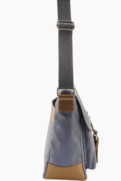 QUB CLUB Unisex Canvas Business School Messenger Bag