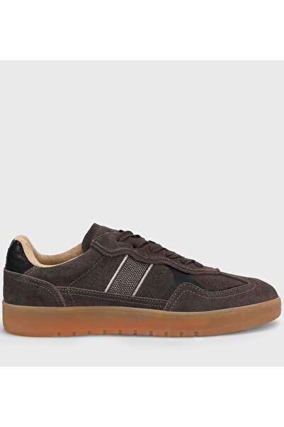 Kids Club Shoes Lufian 112230233 Ανδρικά δερμάτινα παπούτσια Alex Sneaker ΚΑΦΕ
