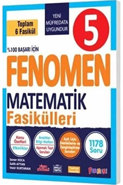 Fenomen Yayıncılık 5. Sınıf Matematik Fasikül Seti (1-2-3-4-5-6)