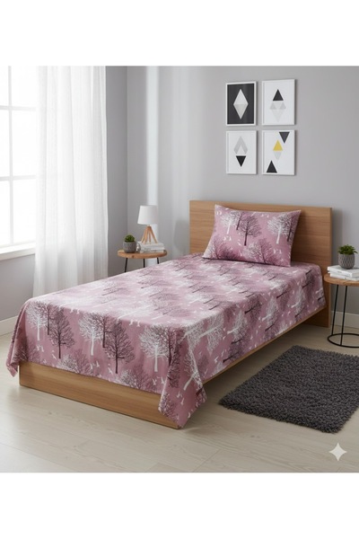 üntaş Single Elastic Unity Sheet and 1 Pillowcase