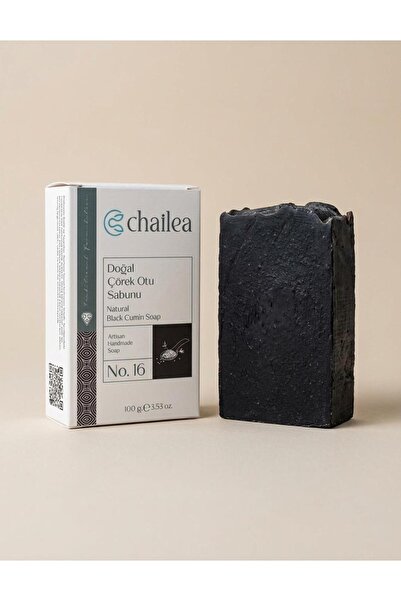 Chailea Doğal Çörek Otu Sabunu El Yapımı Doğal Çörek Otu Sabunu 100 Gram Saç 2'li Paket