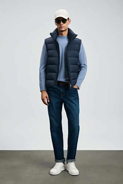 Lufian 112200250 Santo Smart Jean Ανδρικό Παντελόνι εφαρμοστό Ανδρικό Τζιν Παντελόνι KOT