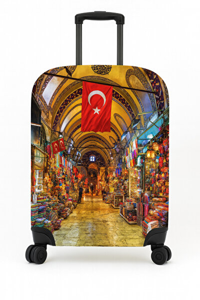 Trink Çanta Fabric Suitcase Cover and Luggage Cover (39-Closed Market) Cabin