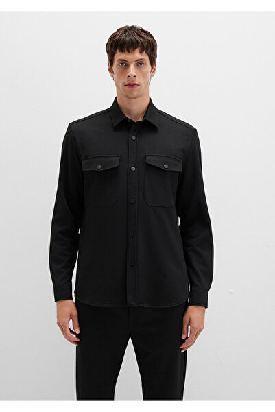 Mavi Black Black Pocket Shirt Regular Fit / Regular Cut 0211729-900