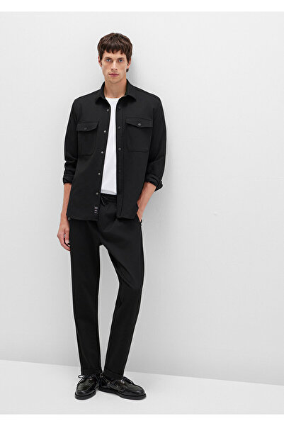 Mavi Black Black Knitted Trousers 0010513-900