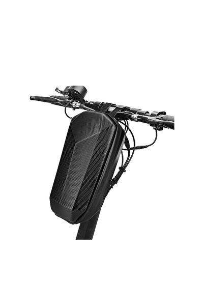 OEM Geanta impermeabila trotineta, Piele/EVA, 5L, Negru