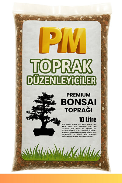 Premium Bonsai Toprağı (10L) – Hızlı Köklenme Destekli, Drenajı Yüksek Özel Karışım