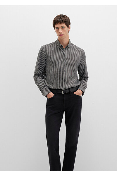 Mavi Ανδρικό πουκάμισο Anthracite M0211669-90902