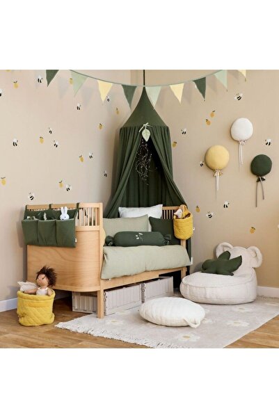 Hubb Cibinlik çift kat müslin kumaş beşik Cibinlik çocuk odası dekor Cibinlik