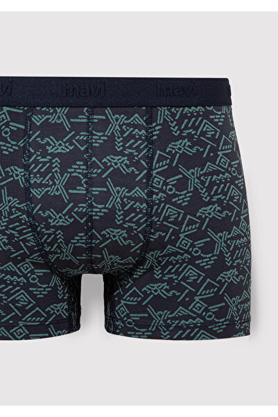 Mavi 3-συσκευασία με τύπωμα Μπόξερ Ναυτικό Μπλε 0912239-33648