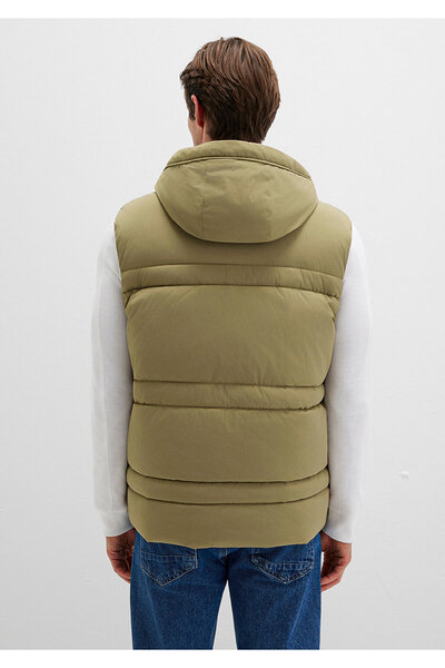 Mavi Pocket Detailed Green Puffer Vest Regular Fit / Regular Cut 0110389-70377