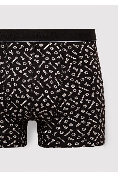 Mavi 3τμχ με τύπωμα Μαύρο Μπόξερ 0912207-85857