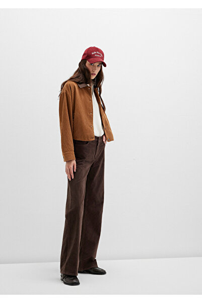 Mavi Malibu Brown Velvet Trousers 1010152-91292