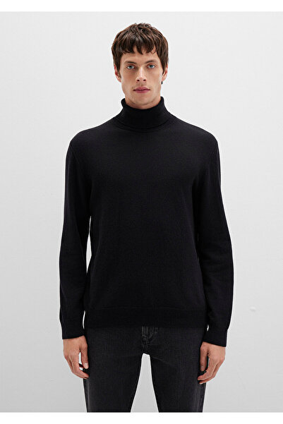 Mavi Wool Blend High Neck Black Sweater Regular Fit / Regular Cut 0710372-900