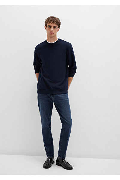 Mavi Μαύρο μπλουζάκι Navy Blue 0S10480-80872