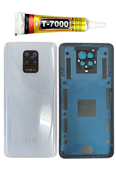 indirimplus Xiaomi Redmi Note 9 Pro Arka Kapak Batarya Kapağı (LENSLİ CAM) (B...