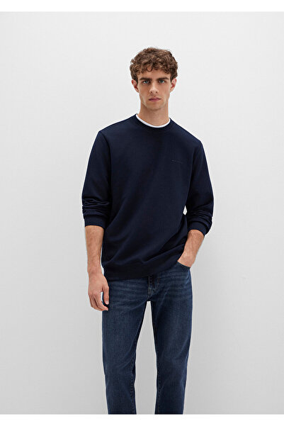 Mavi Μαύρο μπλουζάκι Navy Blue 0S10480-80872