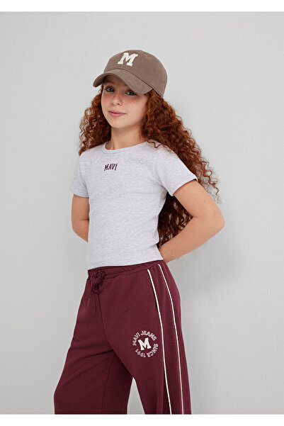 Mavi Ανοιχτό Γκρι Κοριτσίστικο T-Shirt M7610350-88467