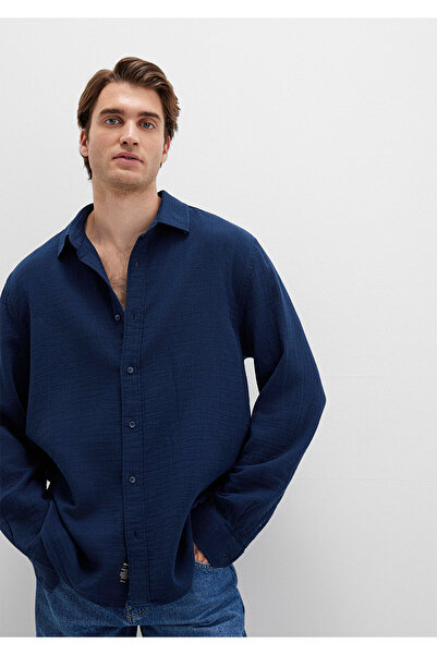 Mavi Синя сорочка Regular Fit / Нормальний крій 0211518-80872