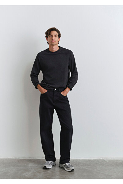 Mavi Atlanta Street Washed Raven Black Jean Pants 0010305-90980