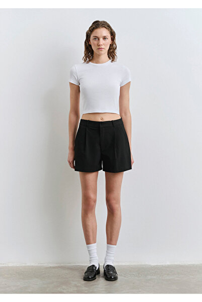 Mavi Striped Black Shorts 1410217-85353