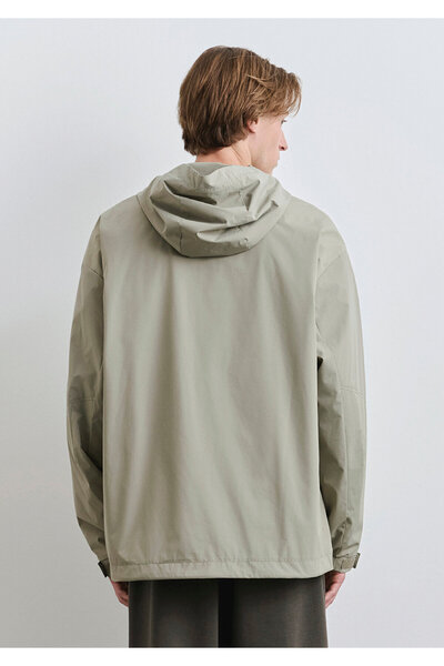 Mavi Hooded Green Jacket Loose Fit / Relaxed Fit 0110551-71484