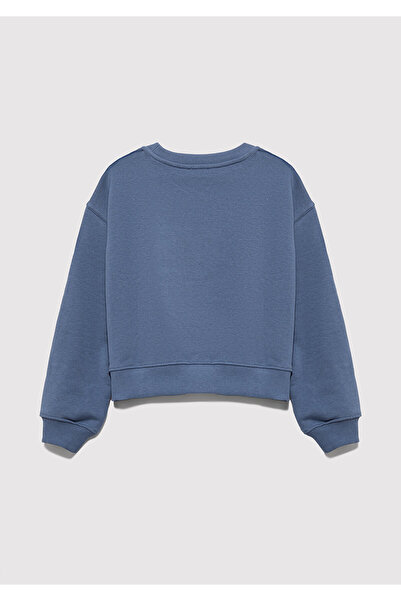 Mavi Φούτερ με στάμπα γάτας 7S10133-86702