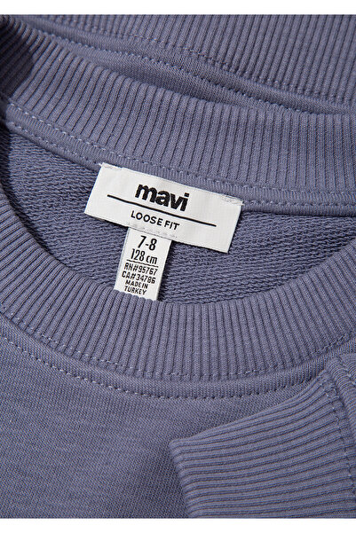 Mavi Jns Printed Purple Sweatshirt 7S10146-88095