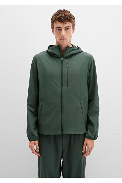 Mavi Hooded Green Sports Jacket Regular Fit / Regular Cut 0110655-71598