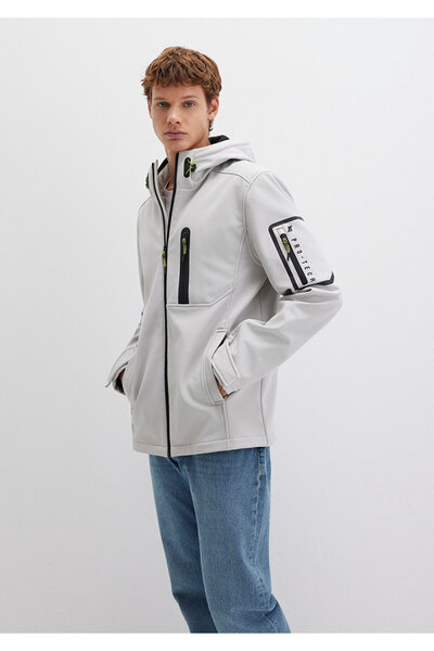 Mavi Men's Stone Color M0110264-70074 Seasonal Coat