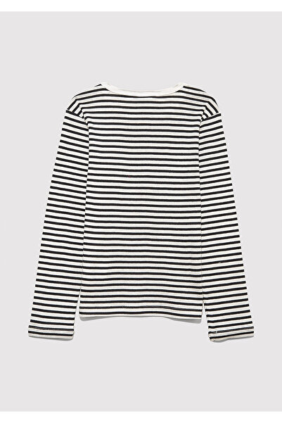 Mavi Tricou cu dungi basic Fitted / mulat croială 7610351-86625