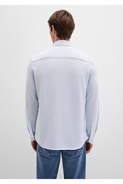 Mavi Πουκάμισο με υφή εφαρμοστό / Slim Fit 0211664-90900