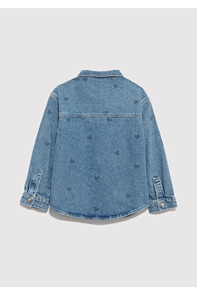 Mavi Cămașă Lulu din denim deschis, croială normală 7210002-90880