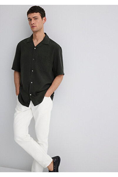 Mavi Short Sleeve Green Shirt Regular Fit 0211520-71587