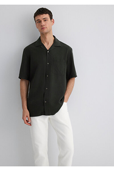 Mavi Short Sleeve Green Shirt Regular Fit 0211520-71587