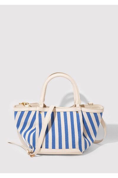 Mavi Geantă de umăr cu dungi 1913094-22189