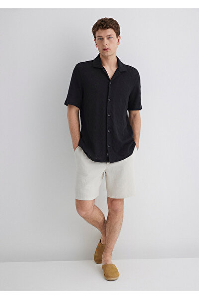 Mavi Black Shirt Loose Fit / Loose Relaxed Fit 0211598-71379