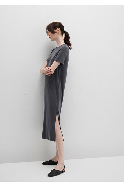 Mavi Tencel Tm Modal Anthracite Midi Dress 1310777-70095