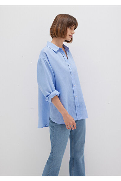 Mavi Λινό πουκάμισο Loose Fit / Loose Relaxed Fit 1210747 -80874