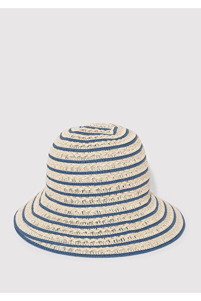 Mavi Pălărie de paie cu dungi 1912987-81331