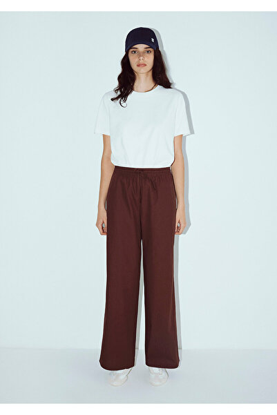 Mavi Brown Pants with Tie Belt 1011068-70242