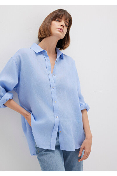 Mavi Λινό πουκάμισο Loose Fit / Loose Relaxed Fit 1210747 -80874