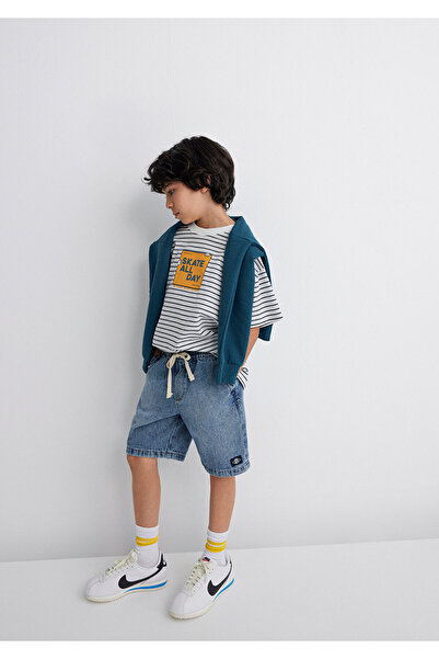 Mavi Pantaloni scurți din denim Neptune Mv91 Street Indigo Blue 6411056-89443