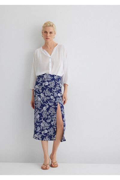 Mavi Navy Blue Skirt 1310511-90789