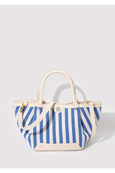 Mavi Geantă de umăr cu dungi 1913094-22189