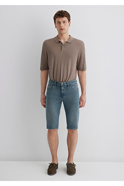 Mavi Νίκολας Μπλε Πρέμιουμ Βίντατζ Μιστεριγκ Ιντίγκο Τζιν Σορτς 0416089816