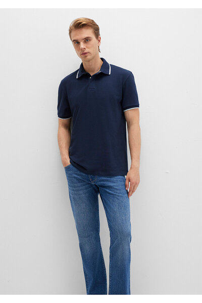 Mavi Μπλούζα Navy Blue Polo Κανονική Γραμμή / Κανονική Κοπή 0612893-70490